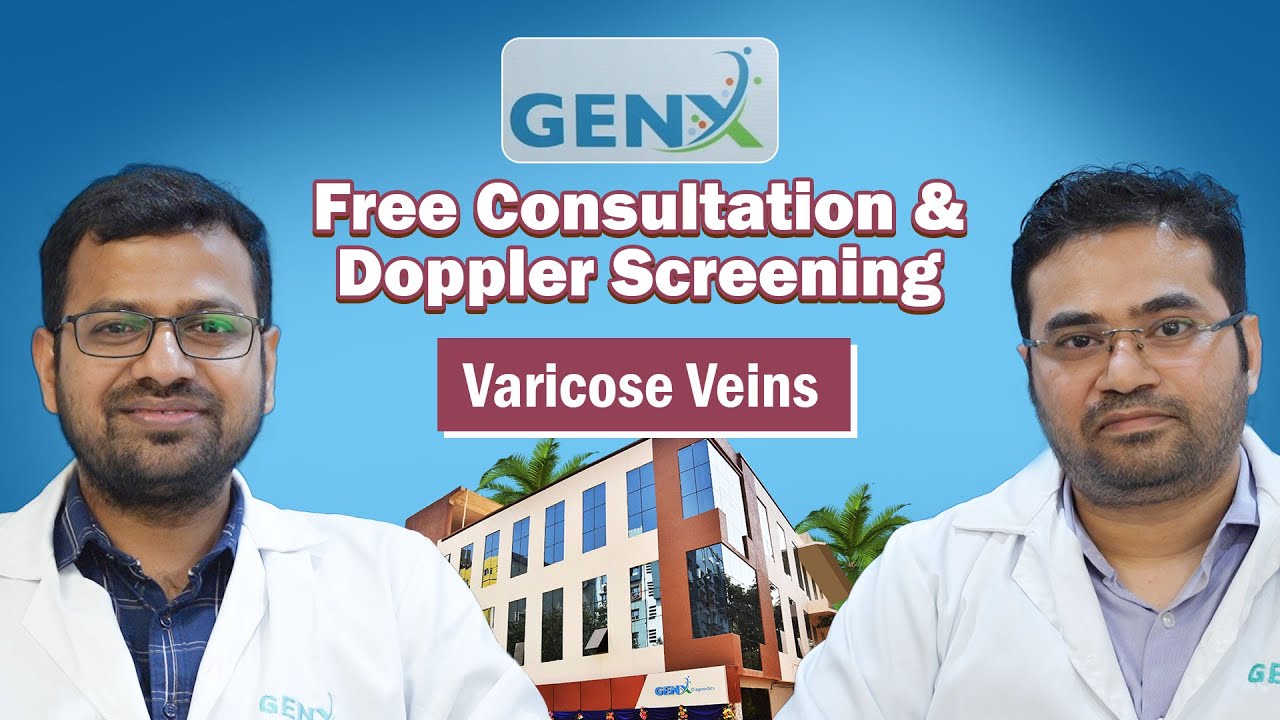 Varicose Veins: Free Consultation & Doppler Screening At GenX Diagnostics | Swasthya Sambad