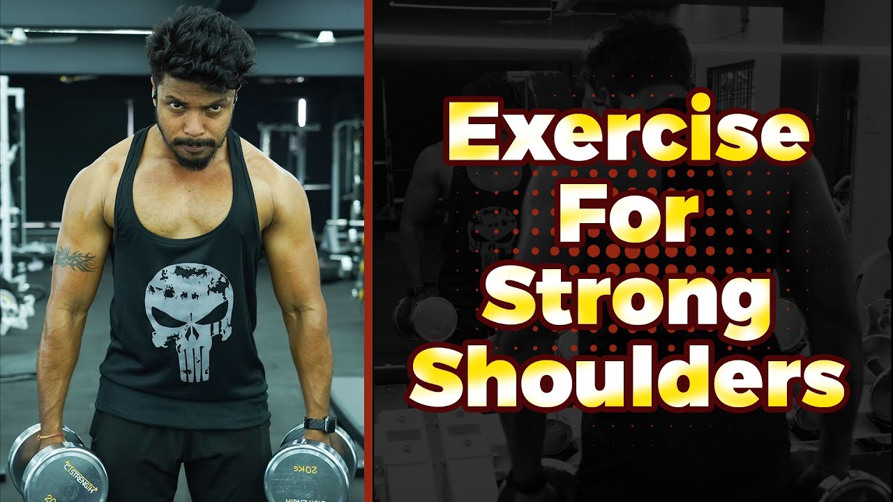 Exercise that can strengthen your shoulders