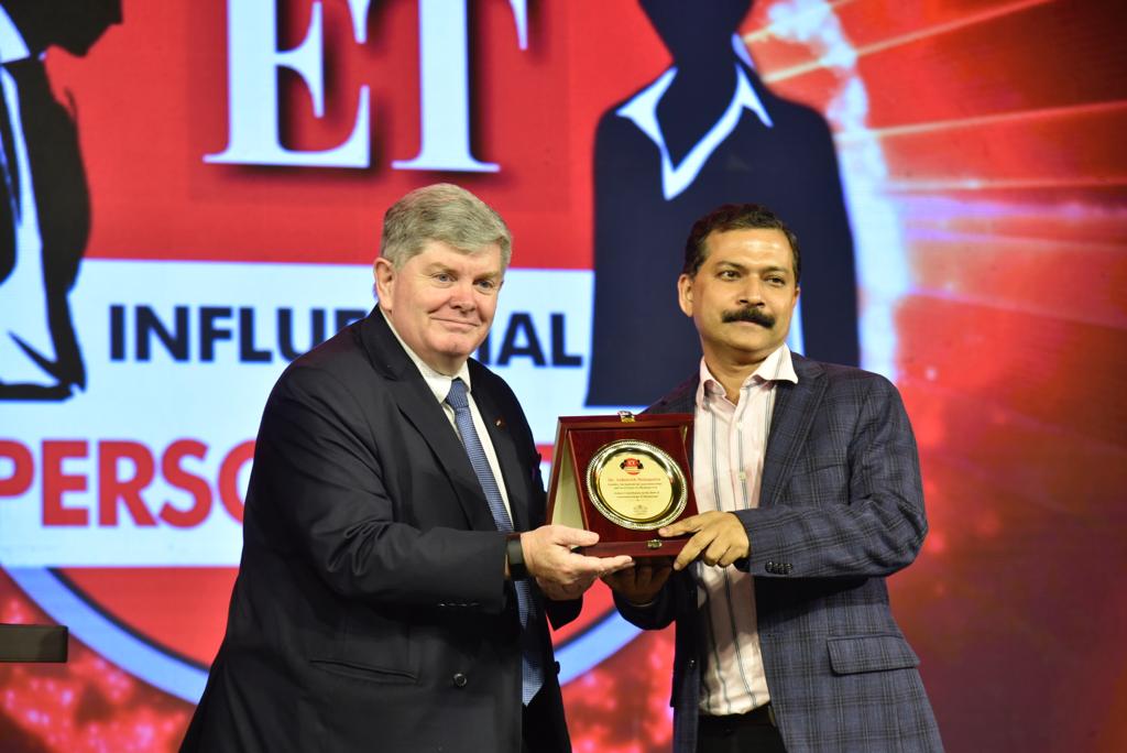 Renowned Odia Gastroenterologist Dr. Ashutosh Mohapatra honored with “Most Influential Person” by Economic Times