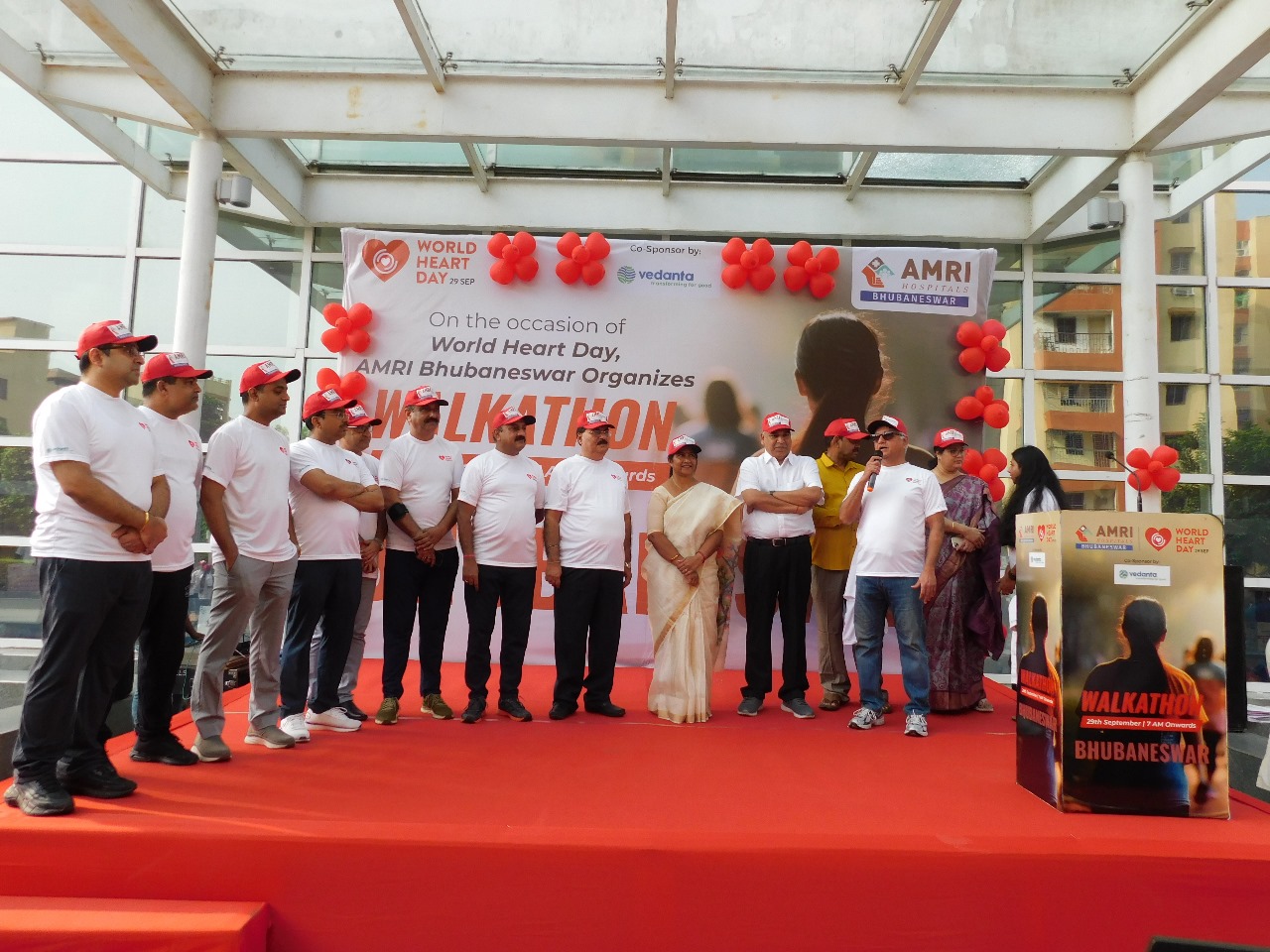 AMRI Hospitals organizes Walkathon on World Heart Day 2023