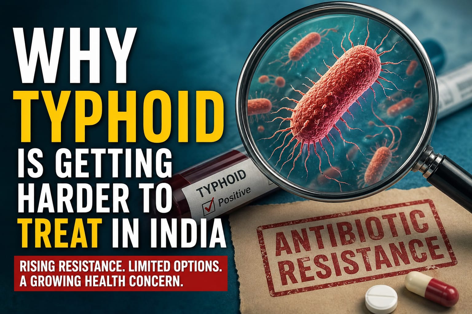 Rising Antibiotic Resistance Makes Typhoid Harder to Treat in India