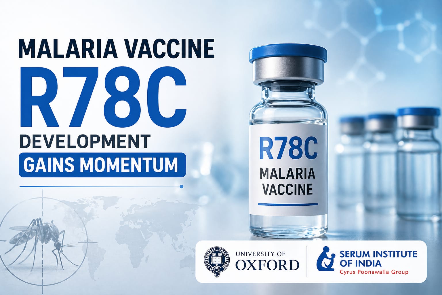 Oxford, Serum Institute Pact Accelerates Development of Next-Gen Malaria Vaccine R78C