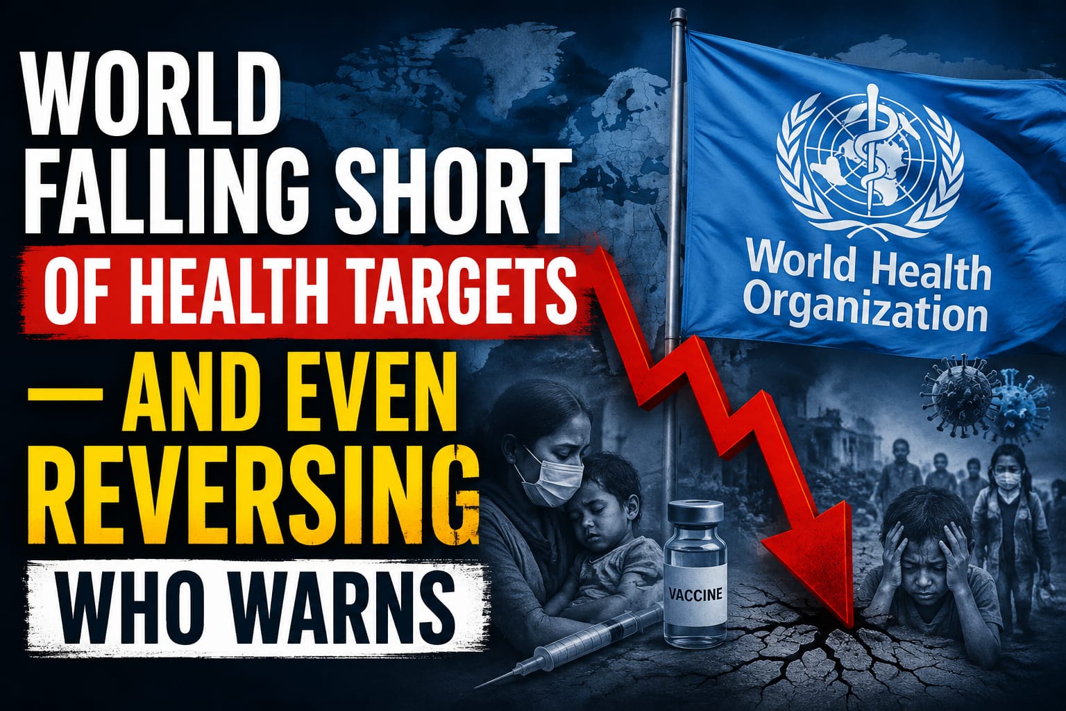 Global Health Progress at Risk as WHO Flags Major Setbacks in Disease Control and Care