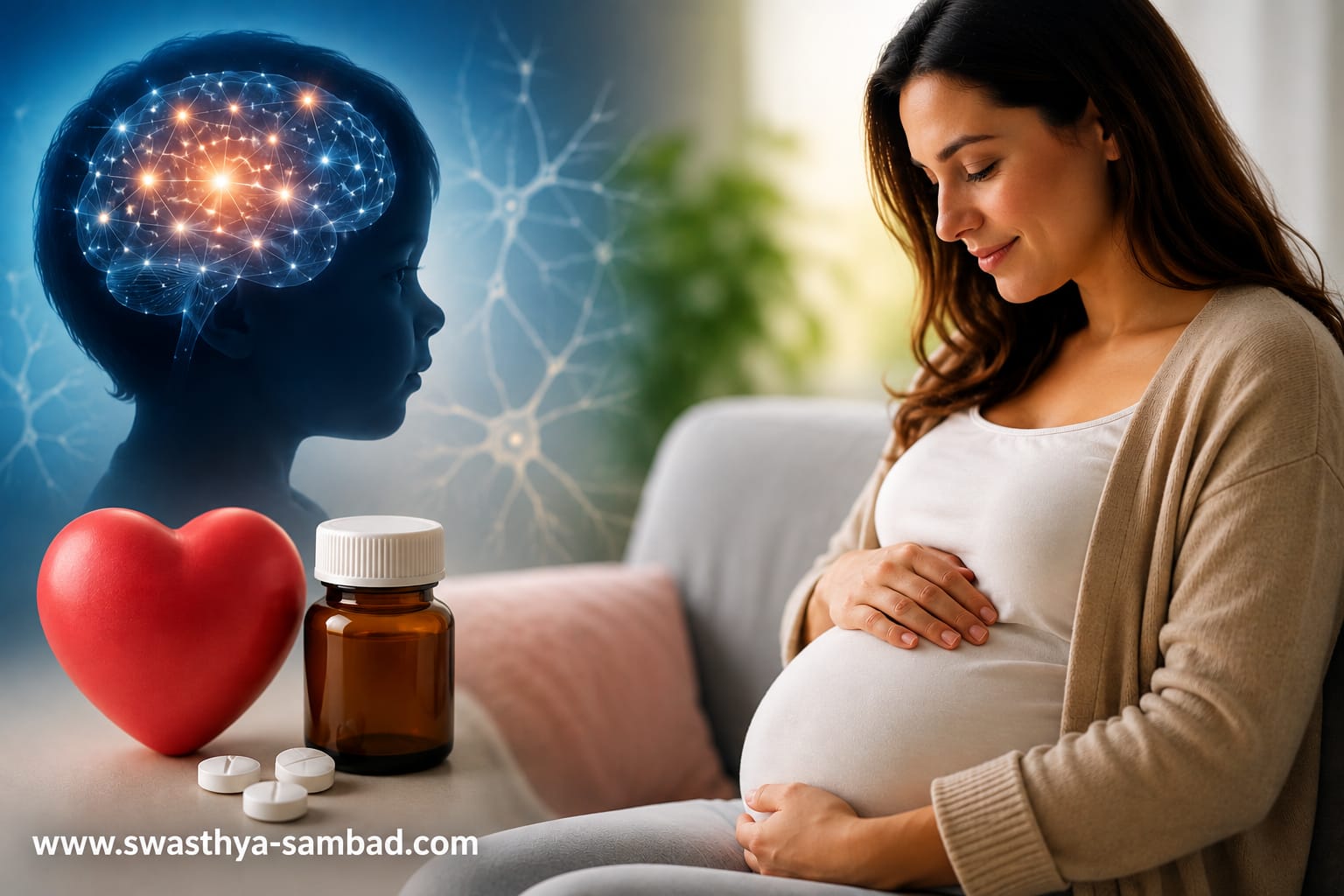 Antidepressants During Pregnancy Not Linked to Autism or ADHD in Children: Study