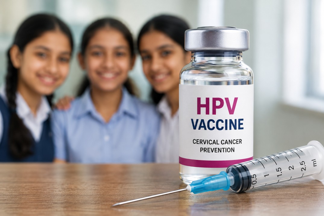 HPV Vaccination Drive Crosses 50 Lakh Doses in Just Three Months, Marks Major Milestone in Cervical Cancer Prevention