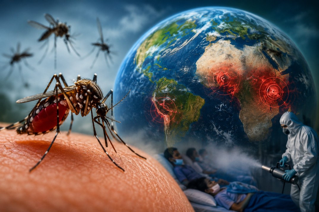 Global Surge in Mosquito-Borne Diseases Raises Public Health Concerns