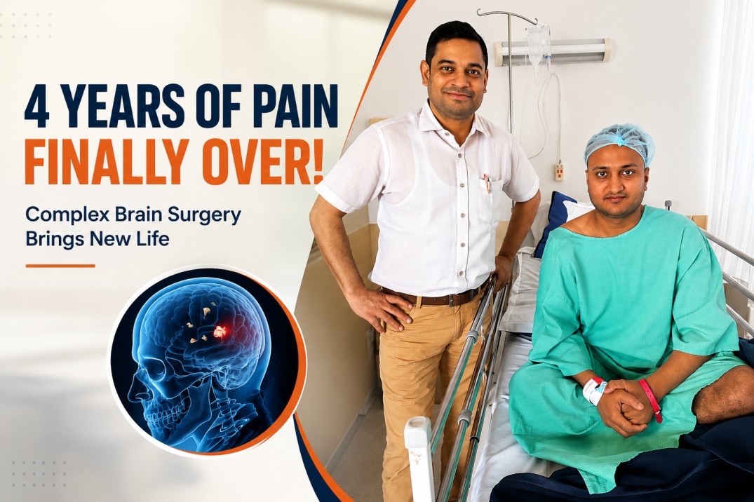 Hidden Brain Fragments Removed After Four Years, Manipal Hospital Bhubaneswar Successfully Treats Rare Case