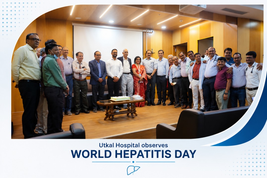 Utkal Hospital Observes World Hepatitis Day, Stresses Early Detection and Prevention