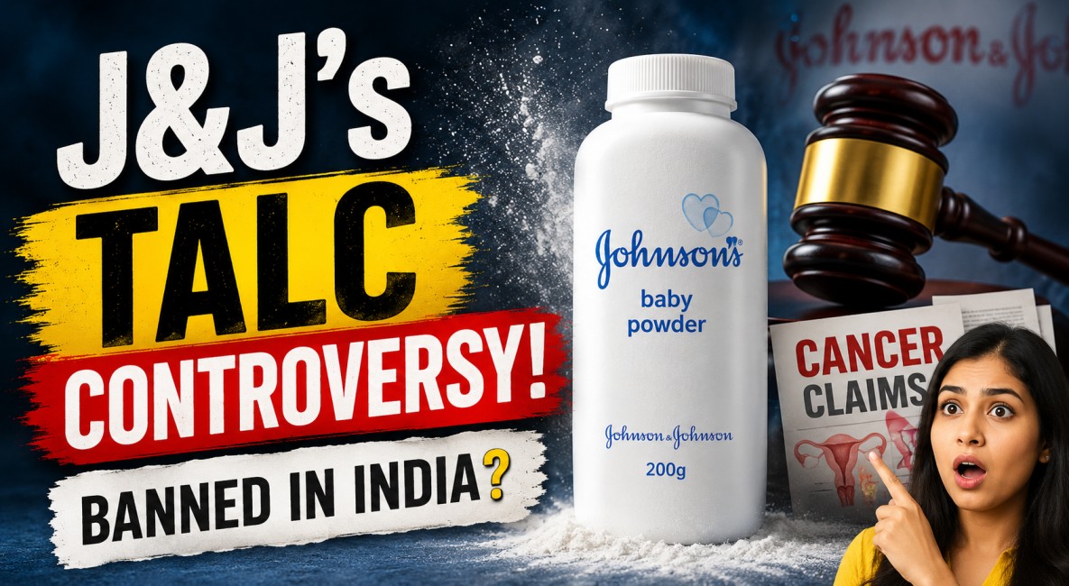 J&J’s Talc Controversy: Is Talcum Powder Banned in India? Here’s What You Need to Know
