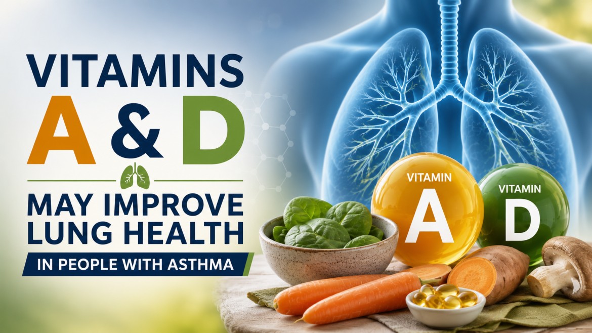 Vitamins A and D May Improve Lung Health in People With Asthma, Study Finds