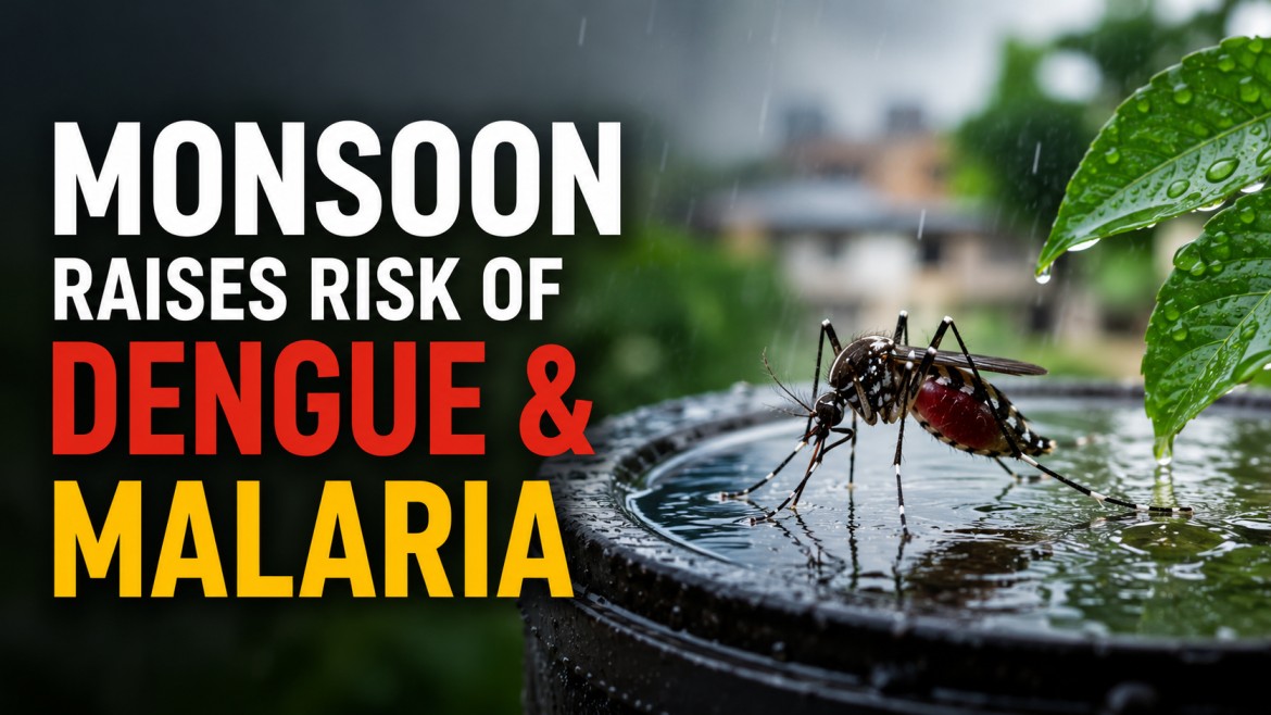 Why Monsoon Raises the Risk of Dengue and Malaria in India