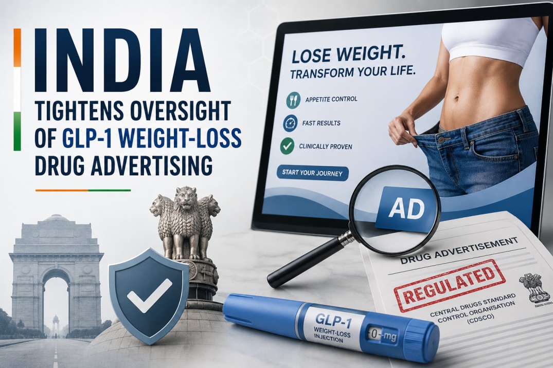 India Tightens Oversight of GLP-1 Weight-Loss Drug Advertising